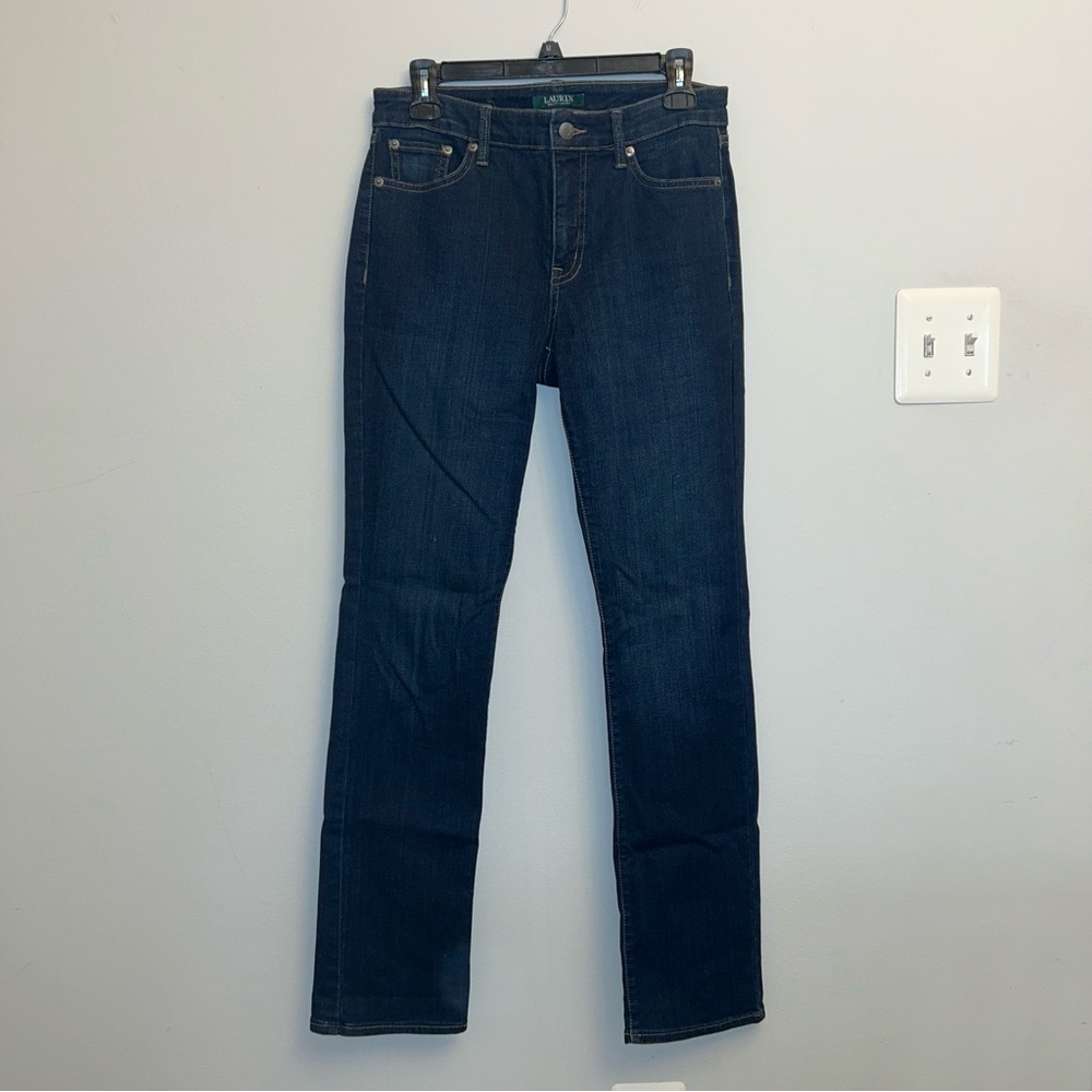 Lauren Ralph Lauren Premier Straight Jeans Dark Wash Women's Size 4